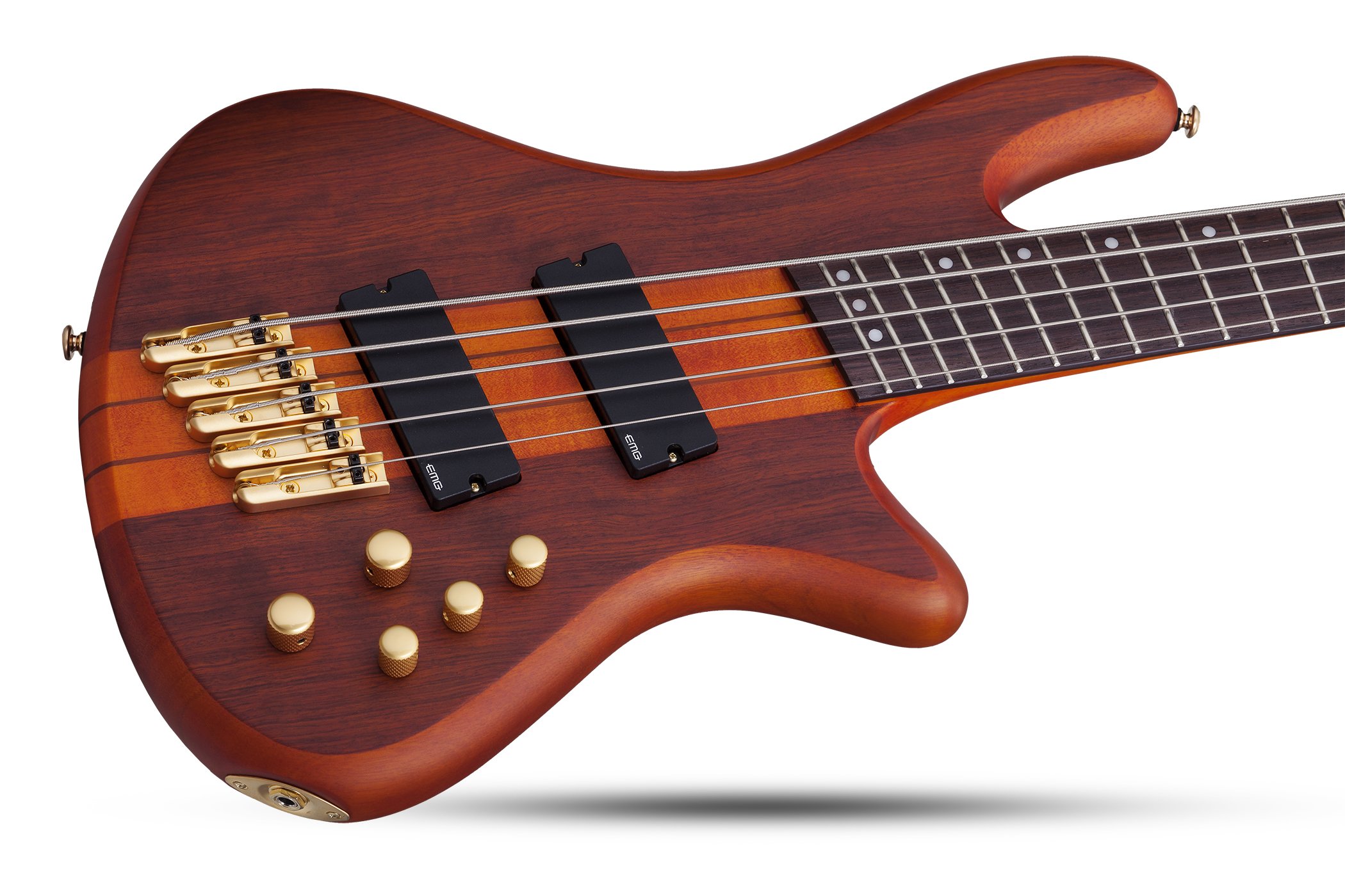 Amazon.com: Schecter Stiletto Studio-5 FF - Honey Satin : Musical